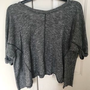 Slightly cropped shirt